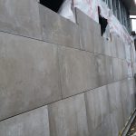 Clinica Veterinaria in cementolegno BetonWood su struttura metallica