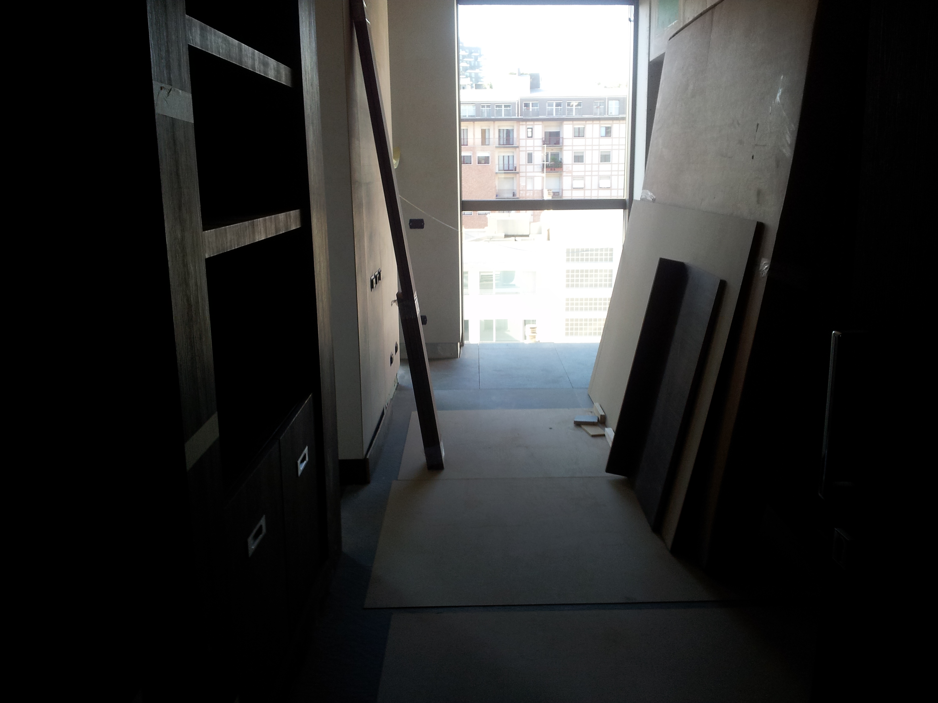 Massetto a secco in Cemento Legno - Hotel La Gare Milano