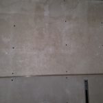 Allestimento in cementolegno BetonWood su struttura metallica