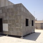 Case mobili ecologiche in cementolegno e fibra di legno su struttura metallica