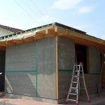 Casa in cementolegno BetonWood su telaio in legno